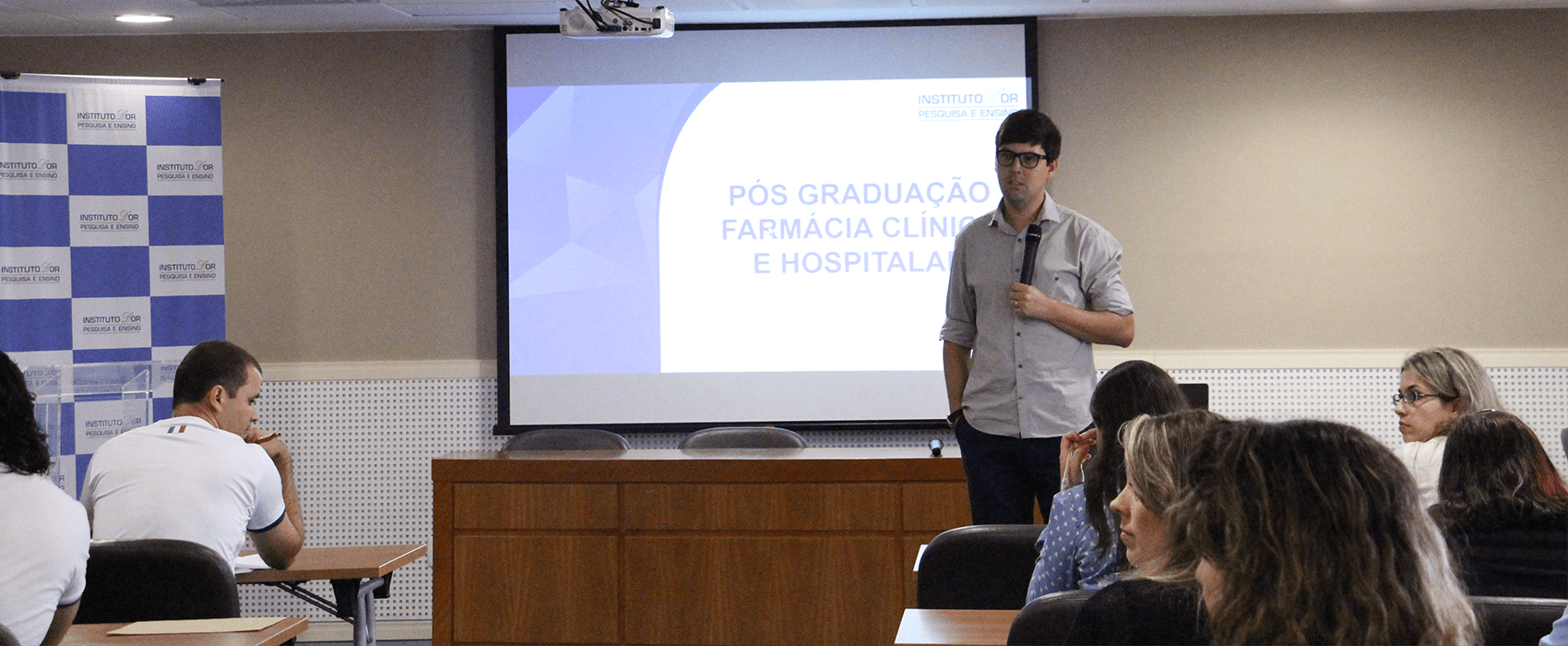 imagem de IDOR dá as boas-vindas aos novos alunos.