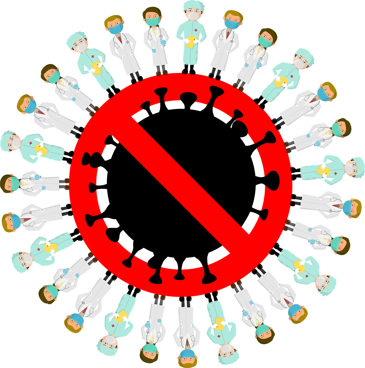 imagem de Os seis tipos de Covid-19