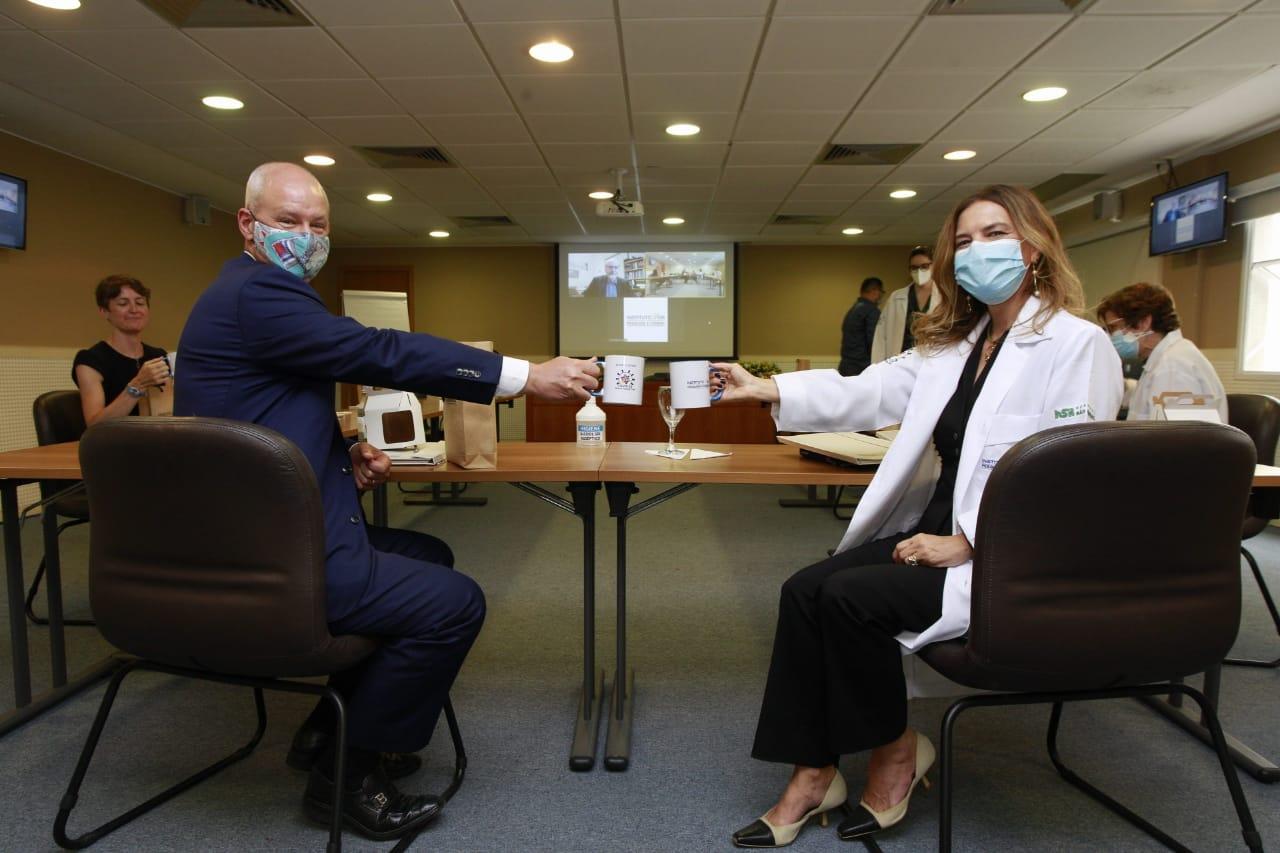 imagem de IDOR recebe visita de Embaixador do Reino Unido