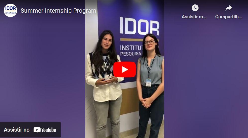 imagem de Summer Internship Program