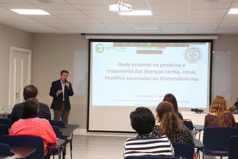imagem de Palestra: Onde Estamos na Pesquisa e Tratamento das Doenças Cardio, Renal e Hepática Associadas ao Dismetabolismo