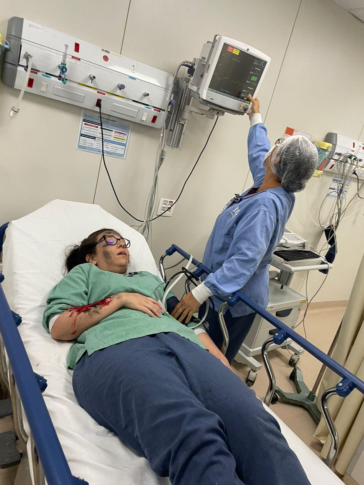 imagem de Residentes participam de simulação ao atendimento em vítimas no Hospital São Rafael