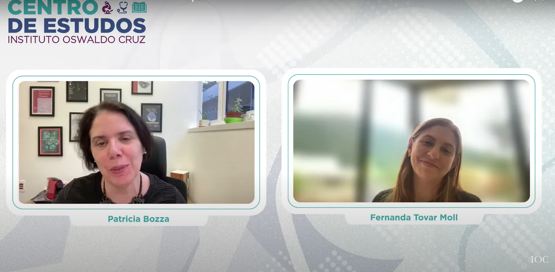 imagem de Dra. Fernanda Tovar-Moll participou de sessão científica da Fiocruz