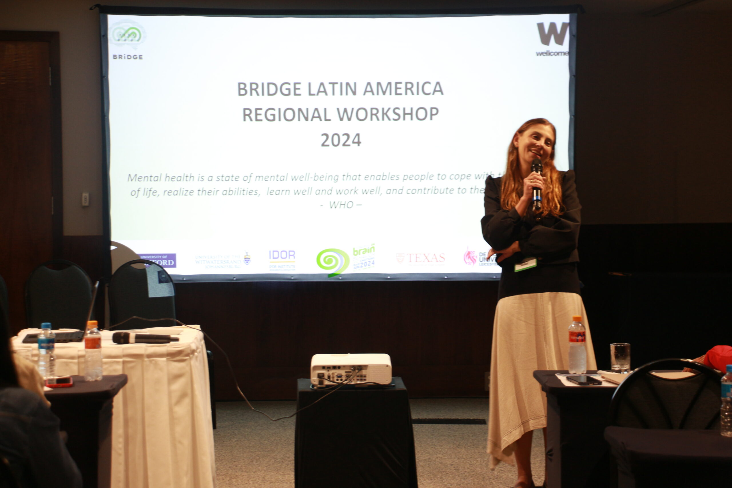 imagem de Projeto BRIDGE realiza workshop regional com apoio do IDOR, durante o Congresso Brain