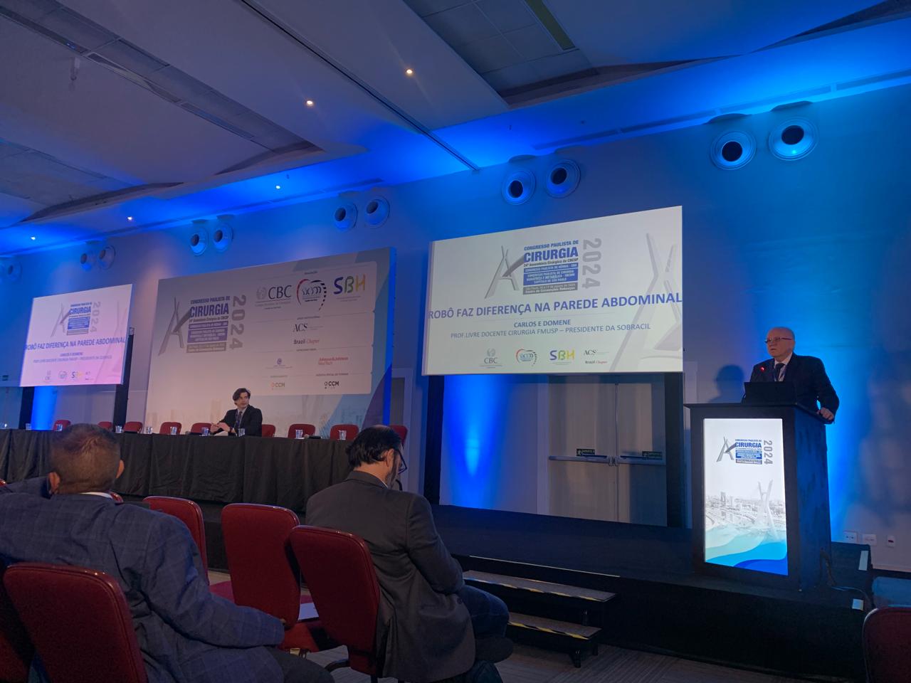 imagem de Cirurgia Robótica no 24º Congresso Paulista de Cirurgia: Dr. Carlos Domene apresenta Capacitação do IDOR.