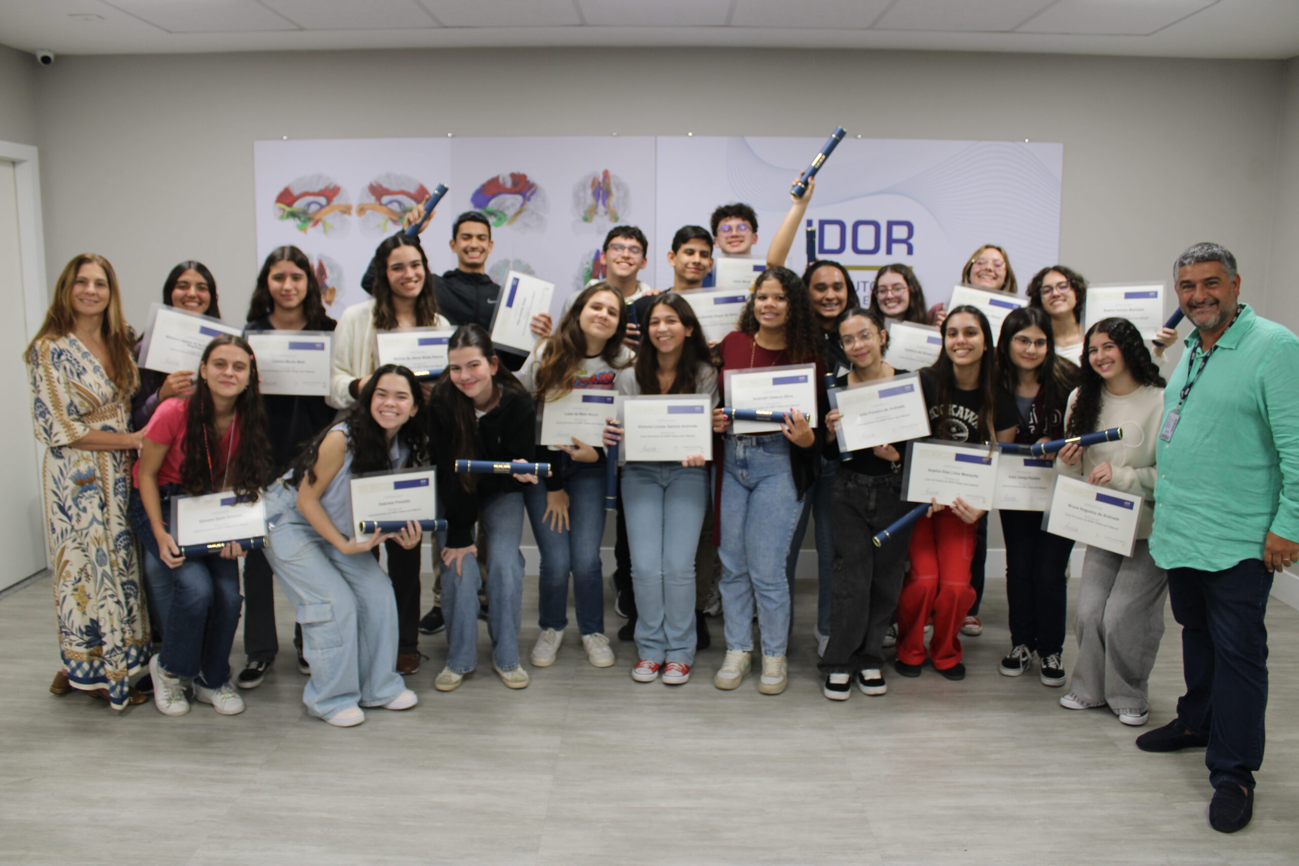 imagem de Férias com Ciência 2025 reúne alunos do ensino médio em uma semana de imersão científica no IDOR