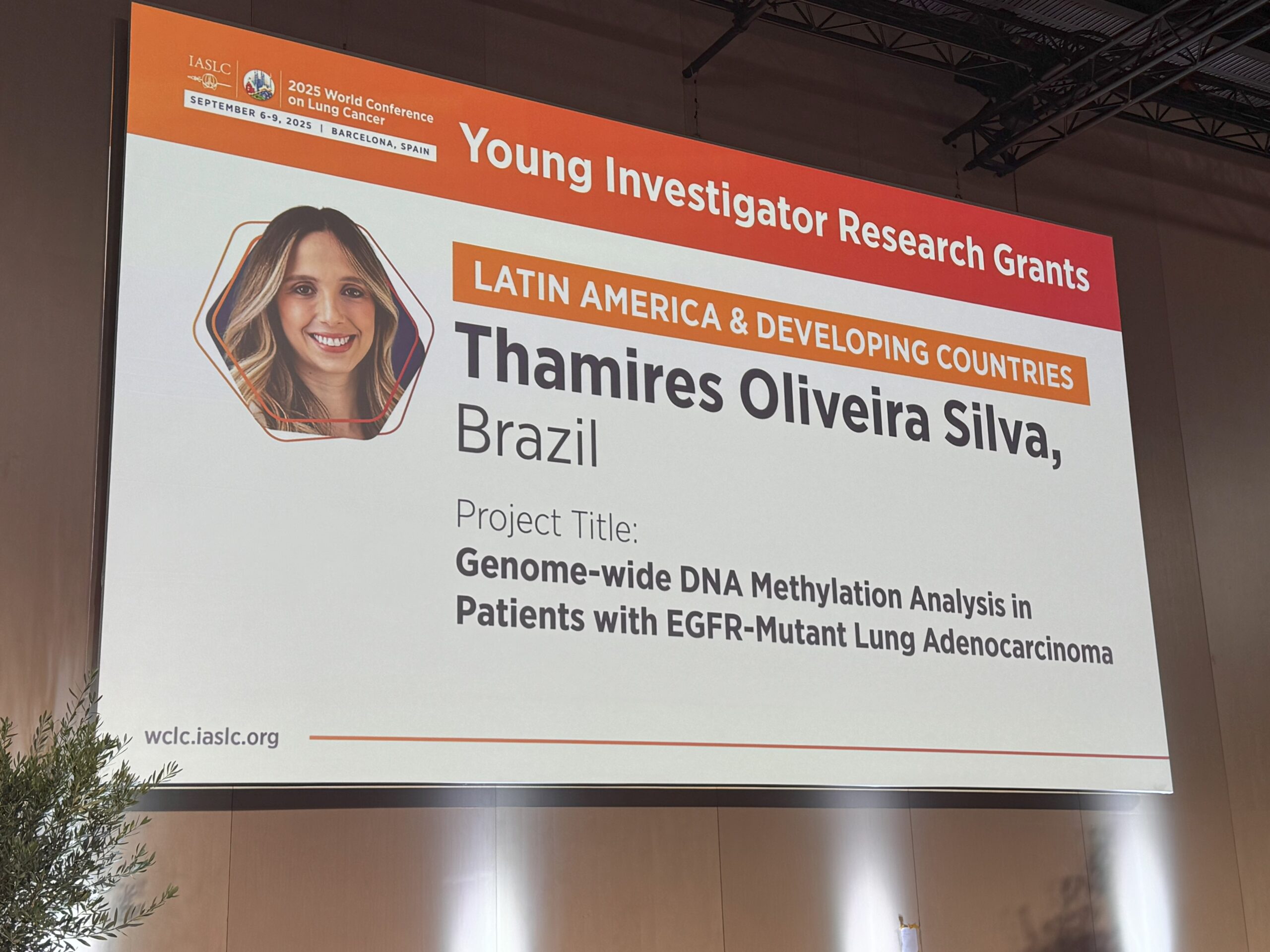 Pesquisa do IDOR recebe prêmio internacional para investigação em câncer de pulmão