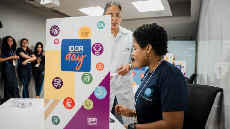 imagem de IDOR Day reúne mais de 200 estudantes do ensino médio em uma tarde de imersão em ciência e carreiras na área da saúde